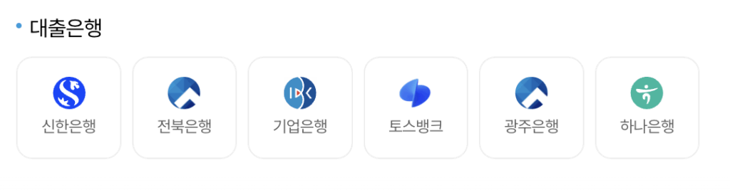 대출가능 은행
